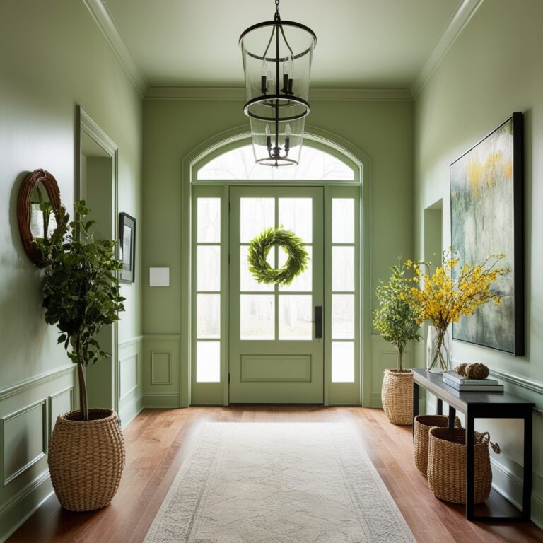 13 Sage Green Entryway Ideas to Transform Your Home