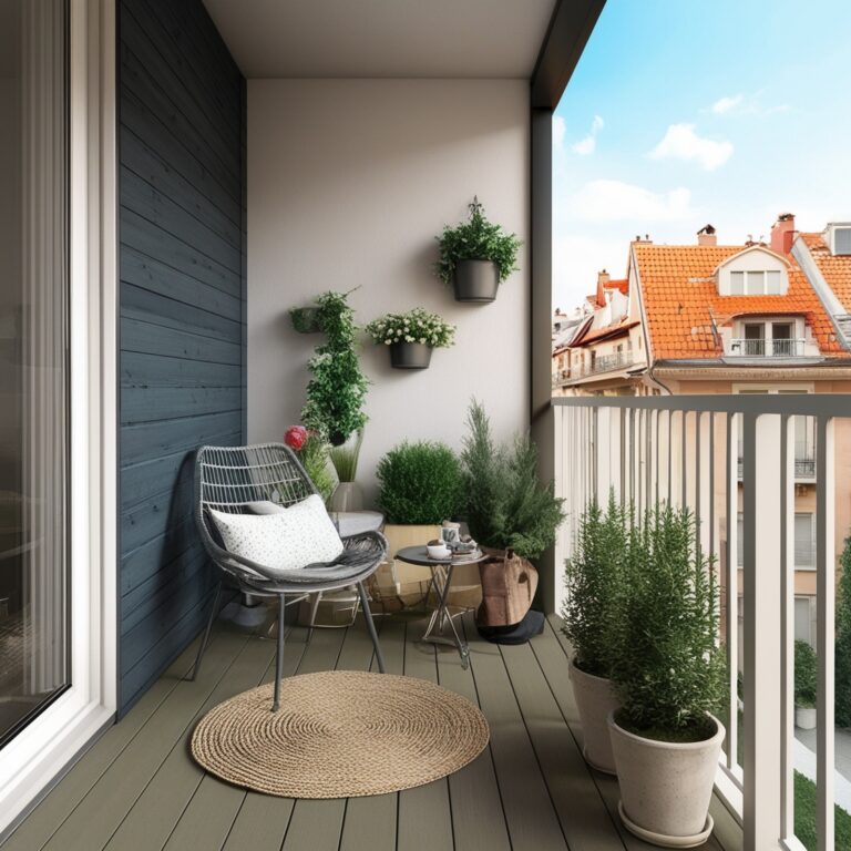 Maximize Space: 13 Clever Ideas to Transform Your Small Balcony into a Cozy Oasis