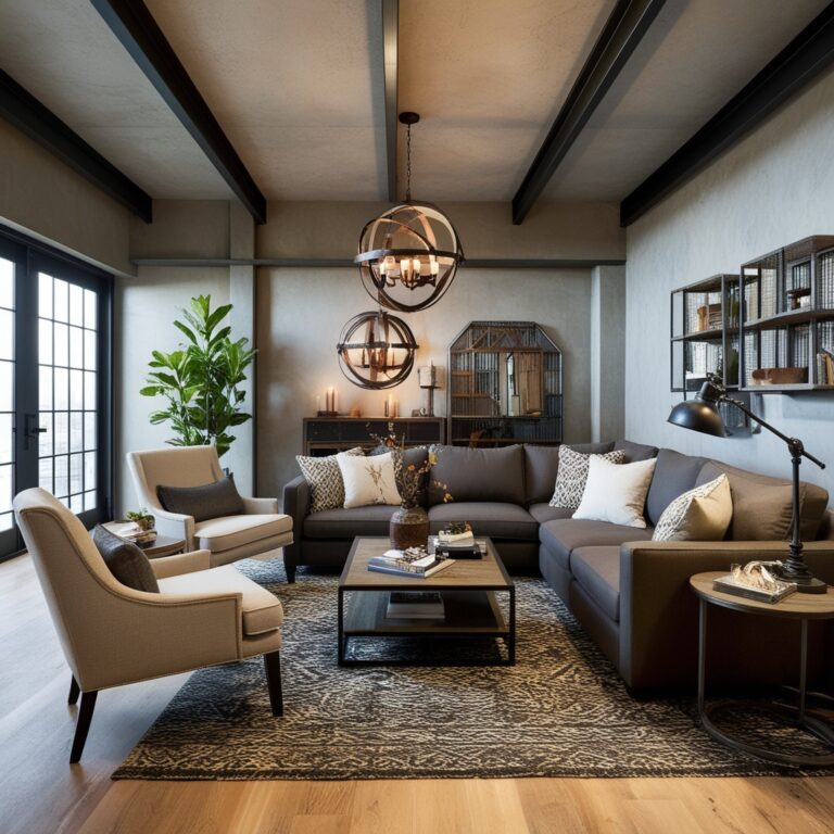 13 Stunning Industrial Living Room Ideas to Transform Your Space!