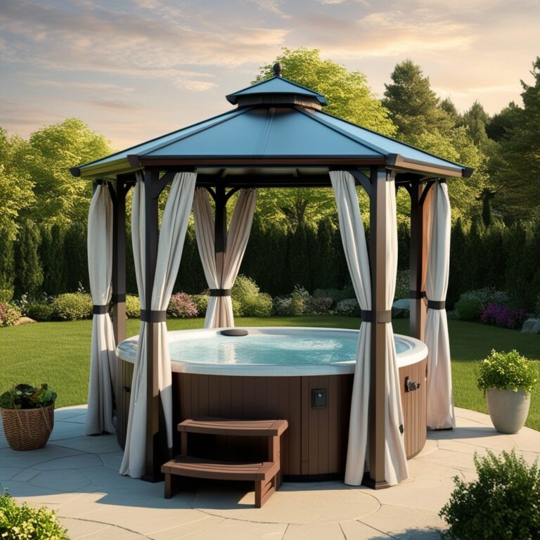 Discover 13 Must-See Luxury Hot Tub Gazebo Ideas for Your Backyard Oasis