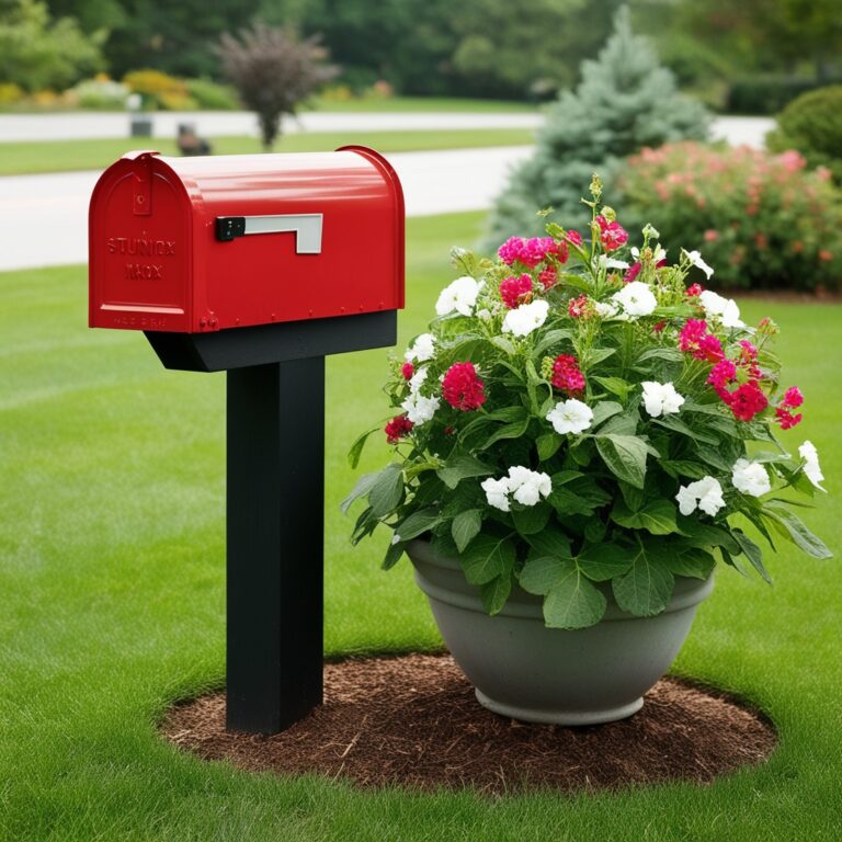 Stunning Mailbox Flower Bed Ideas That Will Inspire Your Garden Makeover