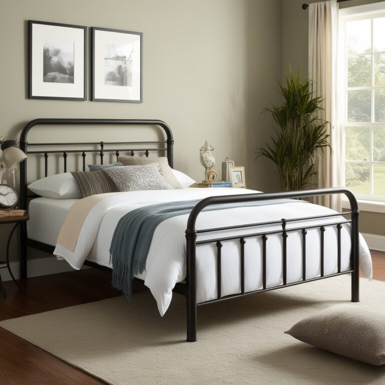 13 Stylish Metal Bed Frame Ideas to Transform Your Bedroom Decor