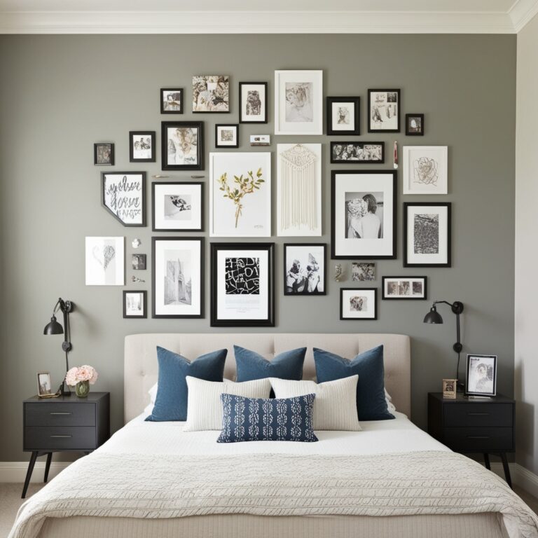 17 Unique Bedroom Wall Collage Ideas to Spark Your Creativity!