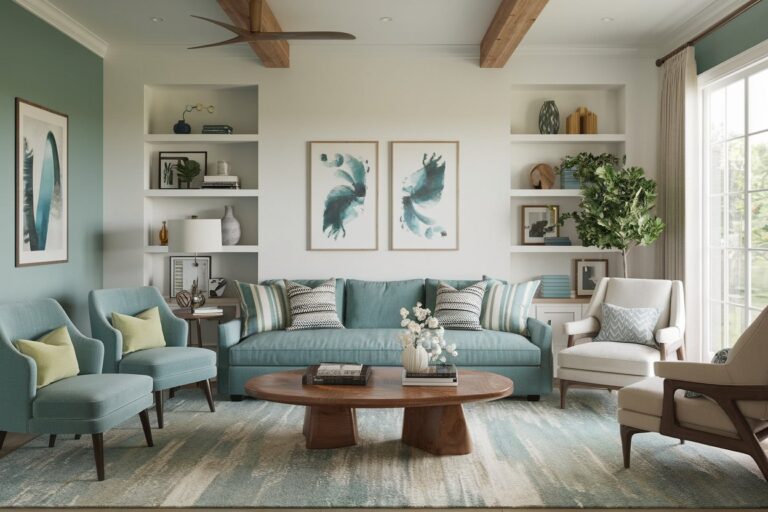 13 Stunning Teal Living Room Decor Ideas to Refresh Your Space Now!