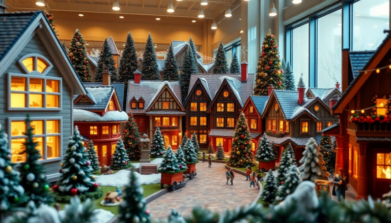 14 Christmas Village Display Ideas DIY