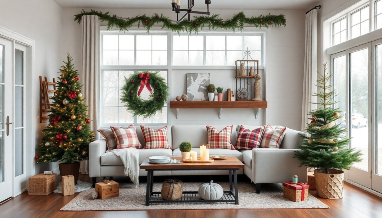 28 Farmhouse Christmas Decor Ideas