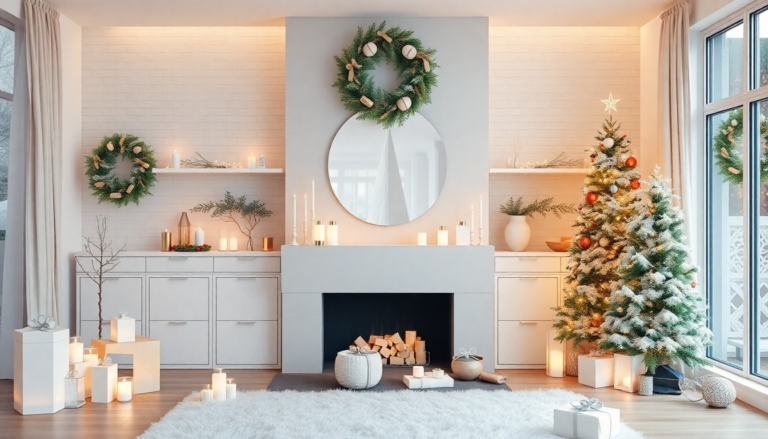 27 White Christmas Decor Ideas