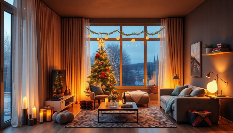 28 Christmas Apartment Decor Ideas