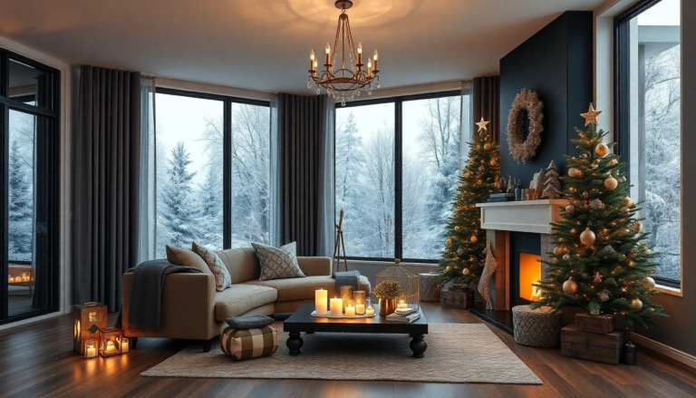 19 Dark Christmas Home Decor Ideas