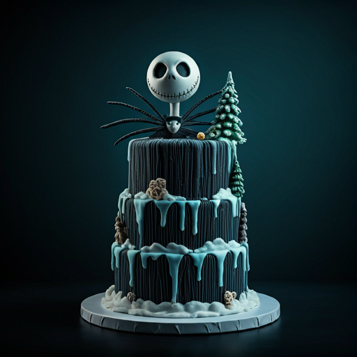 27 Nightmare Before Christmas Cake Ideas