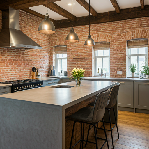 13 Stylish Industrial Kitchen Makeovers