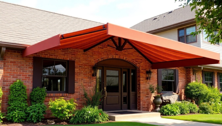 Get Inspired by These Stunning 13 Awning Ideas for Your Door!