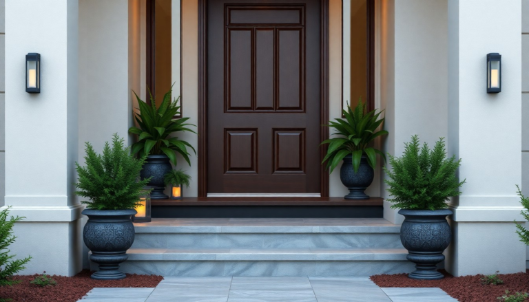 13 Inspiring Front Door Steps Ideas