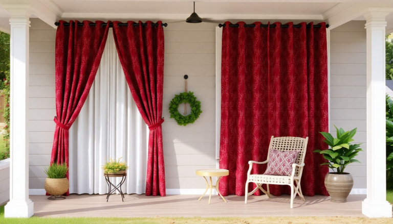 Brighten Up Your Porch with 13 Eye-Catching Curtain Ideas