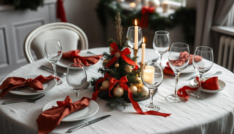 16+ Classy Christmas Table Decorations (Elegant, Simple)