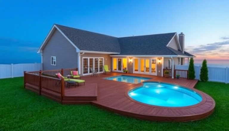 23 Deck Ideas for Above Ground Pools: Transform Your Backyard Oasis